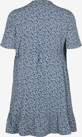 Zizzi - Vestido camisero 'CAANNI' en azul