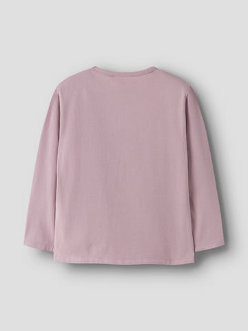 NAME IT Shirt 'NMFOSARA PAW' in Lila