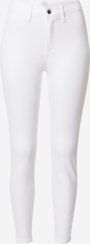 River Island Skinny Jeans 'KAIA' in White: front