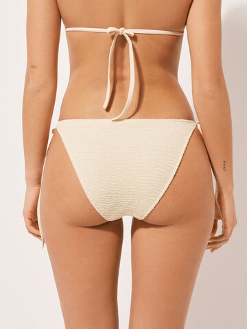 CALZEDONIA Bikinihose in Beige