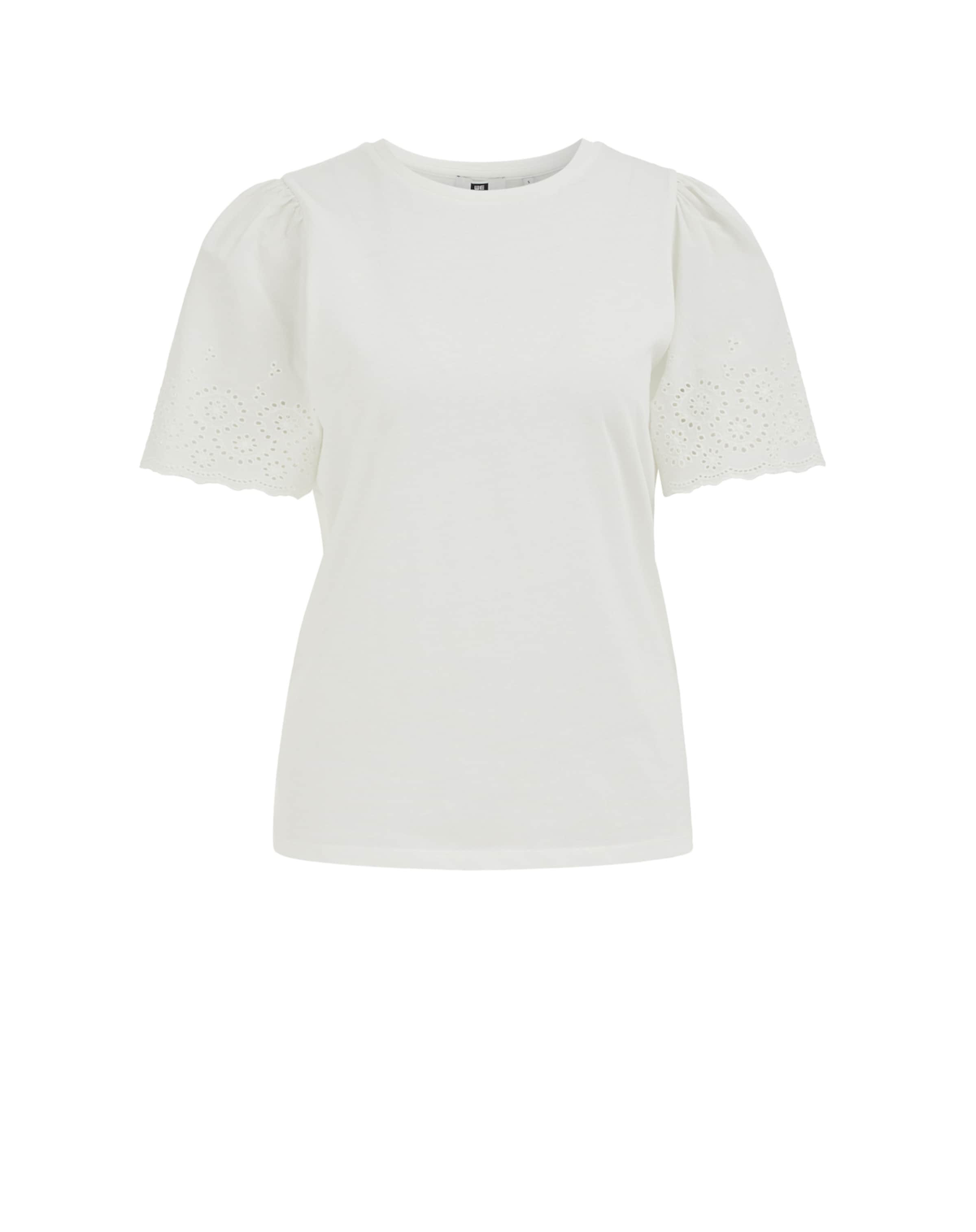 WE Fashion - Blusa en blanco: frente
