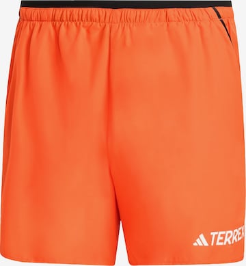 ADIDAS TERREX - Pantalón de montaña 'Multi' en naranja: frente