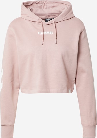 Hummel Sweatshirt 'Legacy' in Roze: voorkant