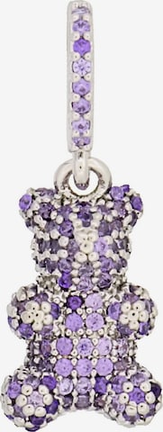 Pendentif Fashionbox en violet : devant