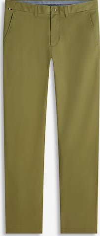 TOMMY HILFIGER Chino Pants 'Denton' in Green: front