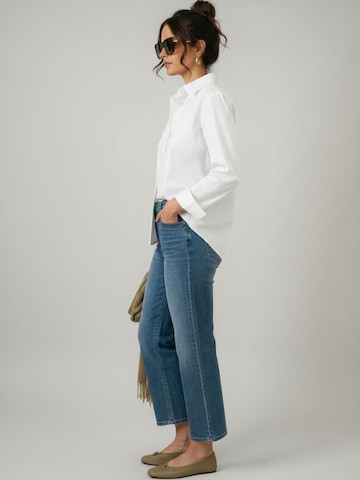 Chemisier 'Paula' WEARABLE STORIES en blanc