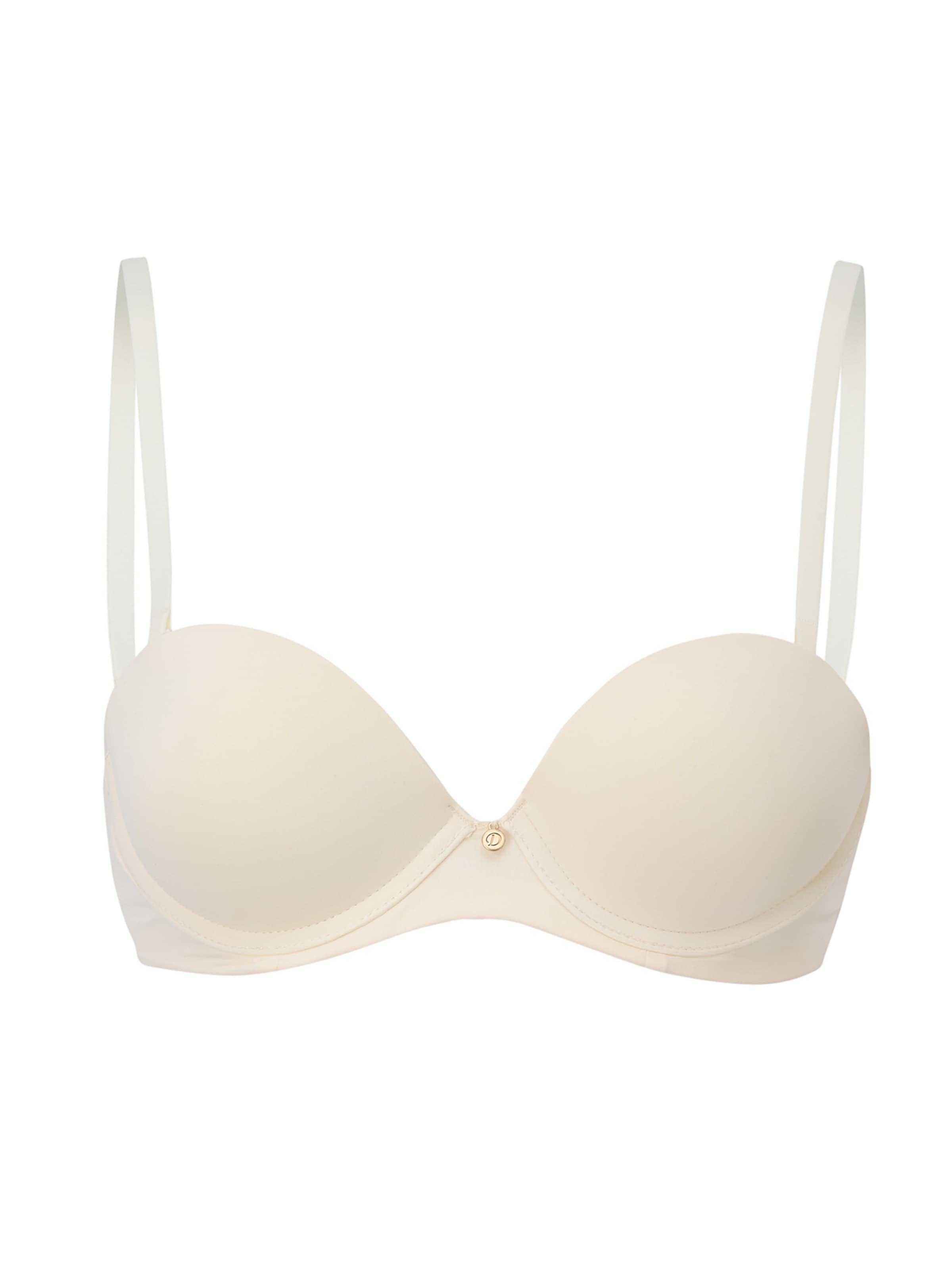 Dagi - Push-up Sujetador en beige: frente