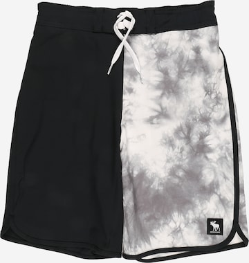 Abercrombie & Fitch Board Shorts in Black: front