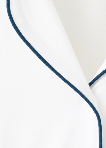 MANGO Pyjama 'Liz' in Weiß
