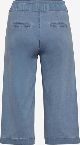 SHEEGO Regular Pleated Jeans in Blue