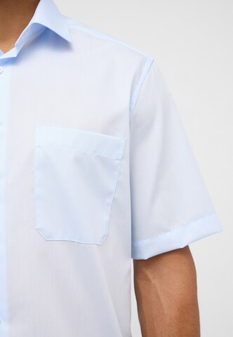 ETERNA Comfort fit Button Up Shirt in Blue