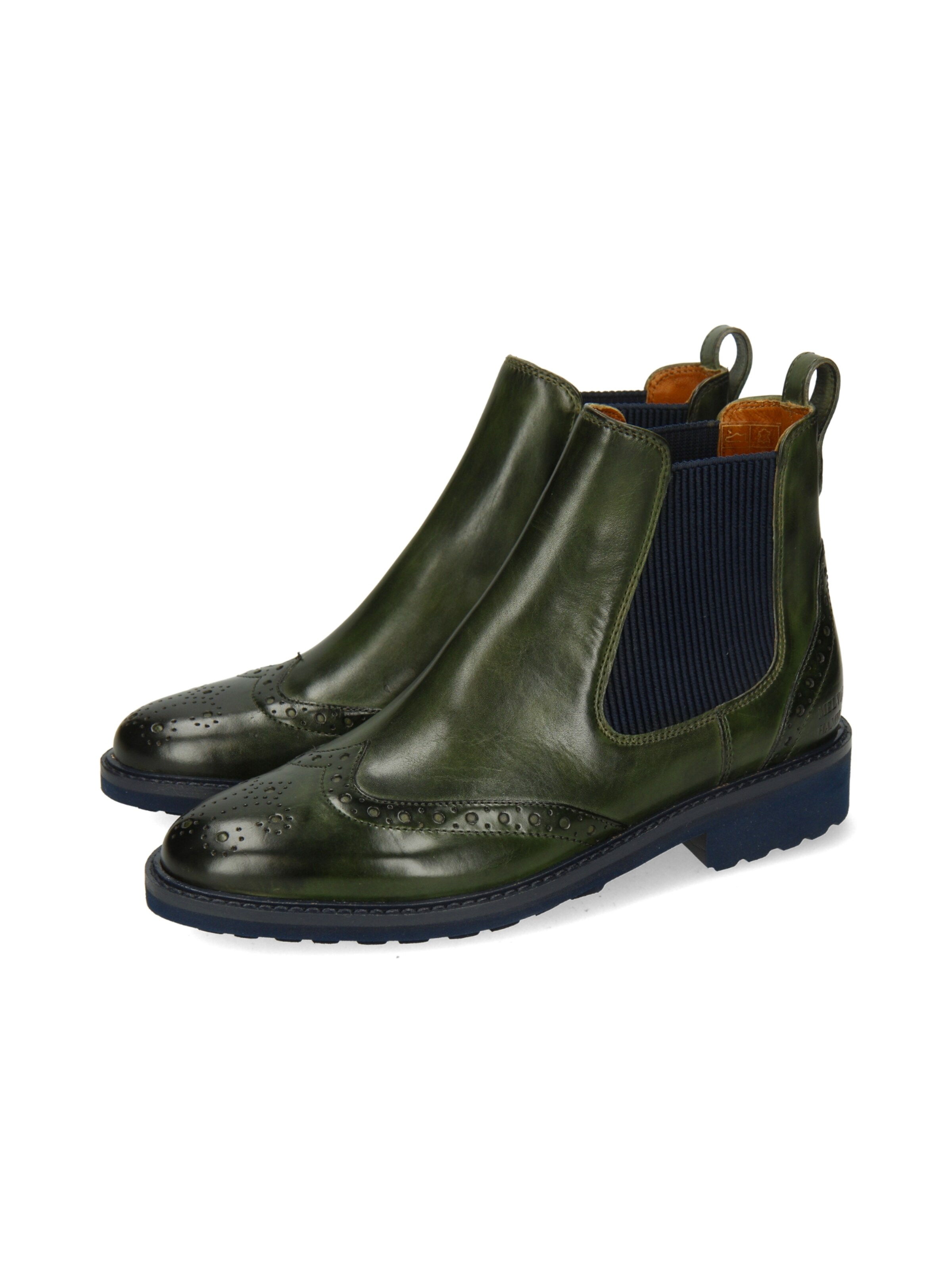 MELVIN & HAMILTON Booties 'Selina 29' in Green