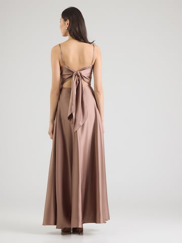 Laona Evening dress in Brown