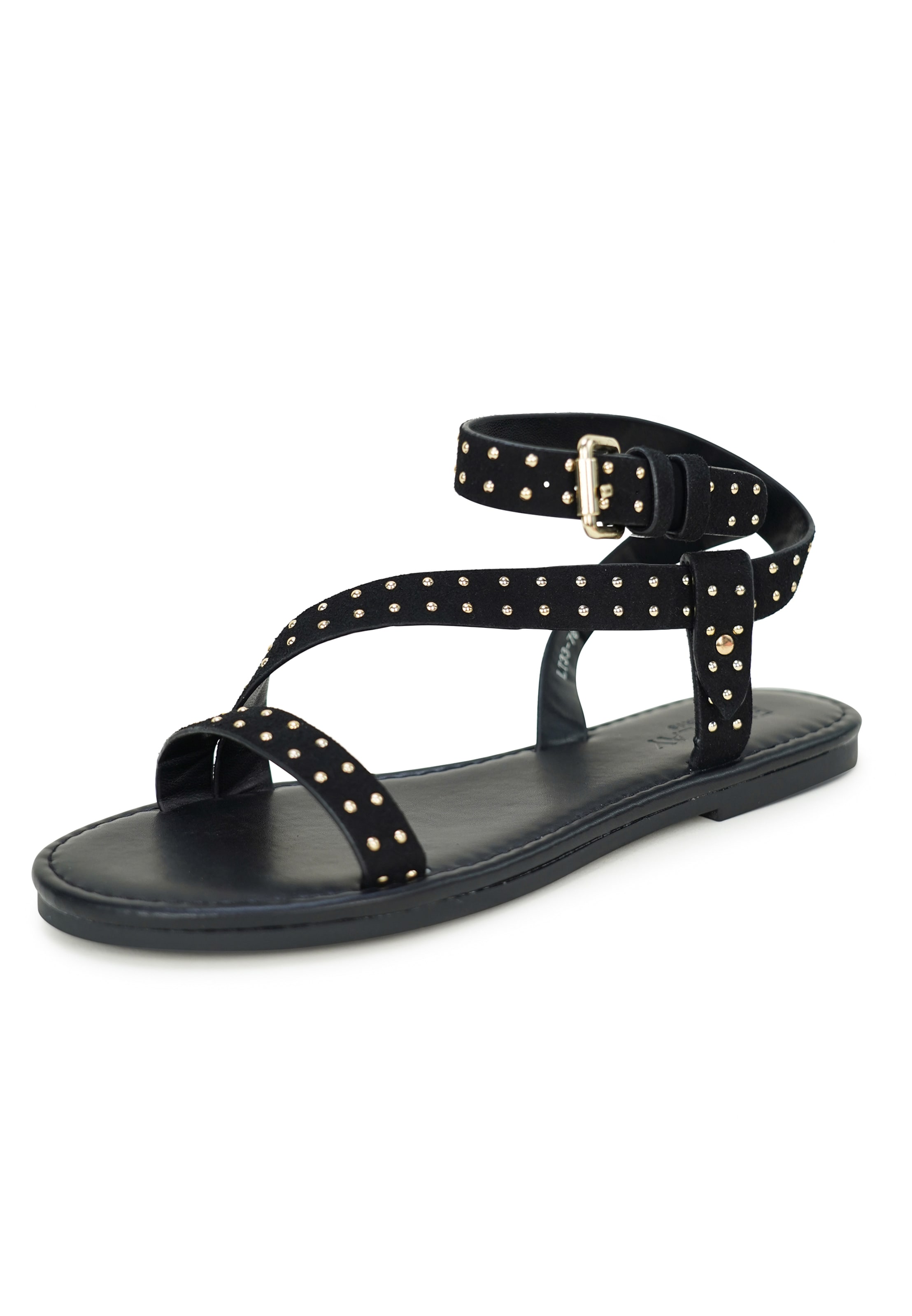 Findlay Sandalen 'VAL' in Schwarz: Vorderseite