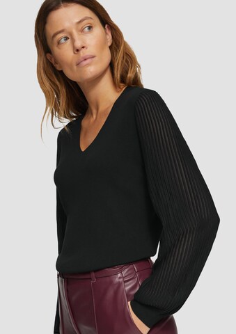Pull-over s.Oliver BLACK LABEL en noir