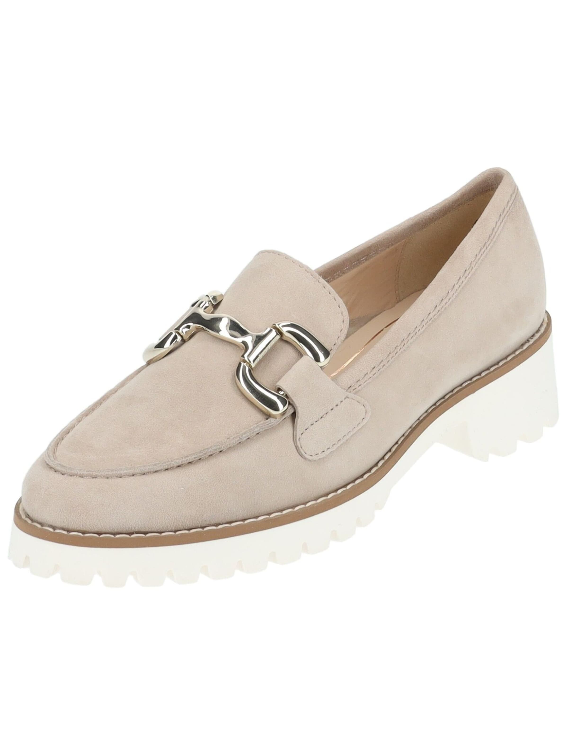 ARA Instappers in Beige: voorkant