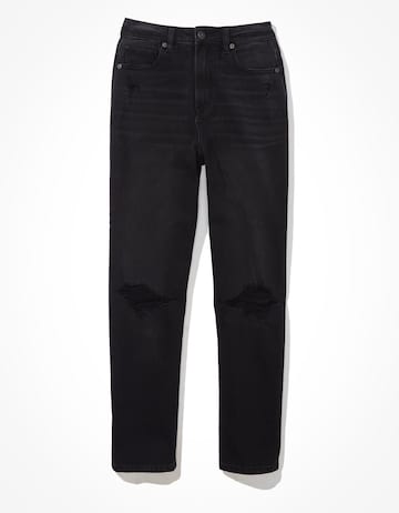 American Eagle Regular Jeans in Zwart