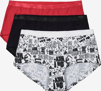 piros / fekete / fehér Ulla Popken Slip, Termék nézet