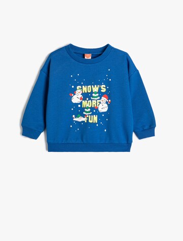 Koton Sweatshirt in Blue: front