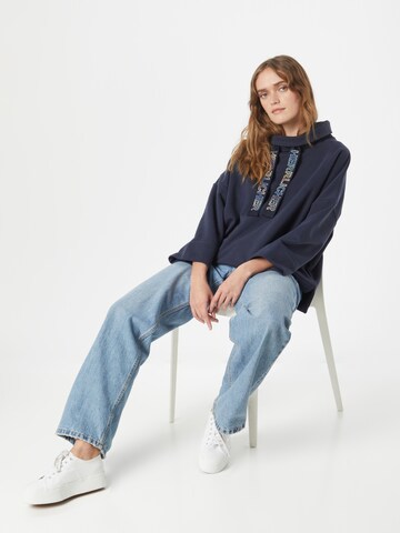 Herrlicher Sweatshirt 'Meadow' in Blue