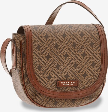 The Bridge Crossbody Bag 'Anna' in Brown: front