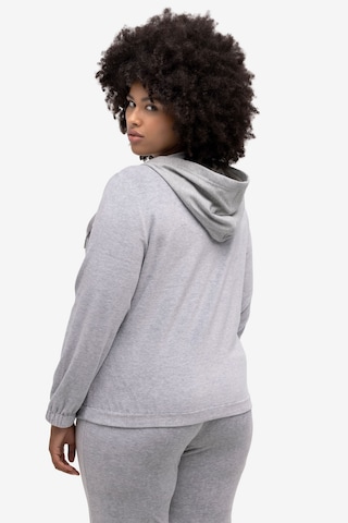 Ulla Popken Sweatjacke in Grau