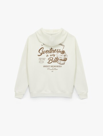 Koton Sweatjacke in Beige