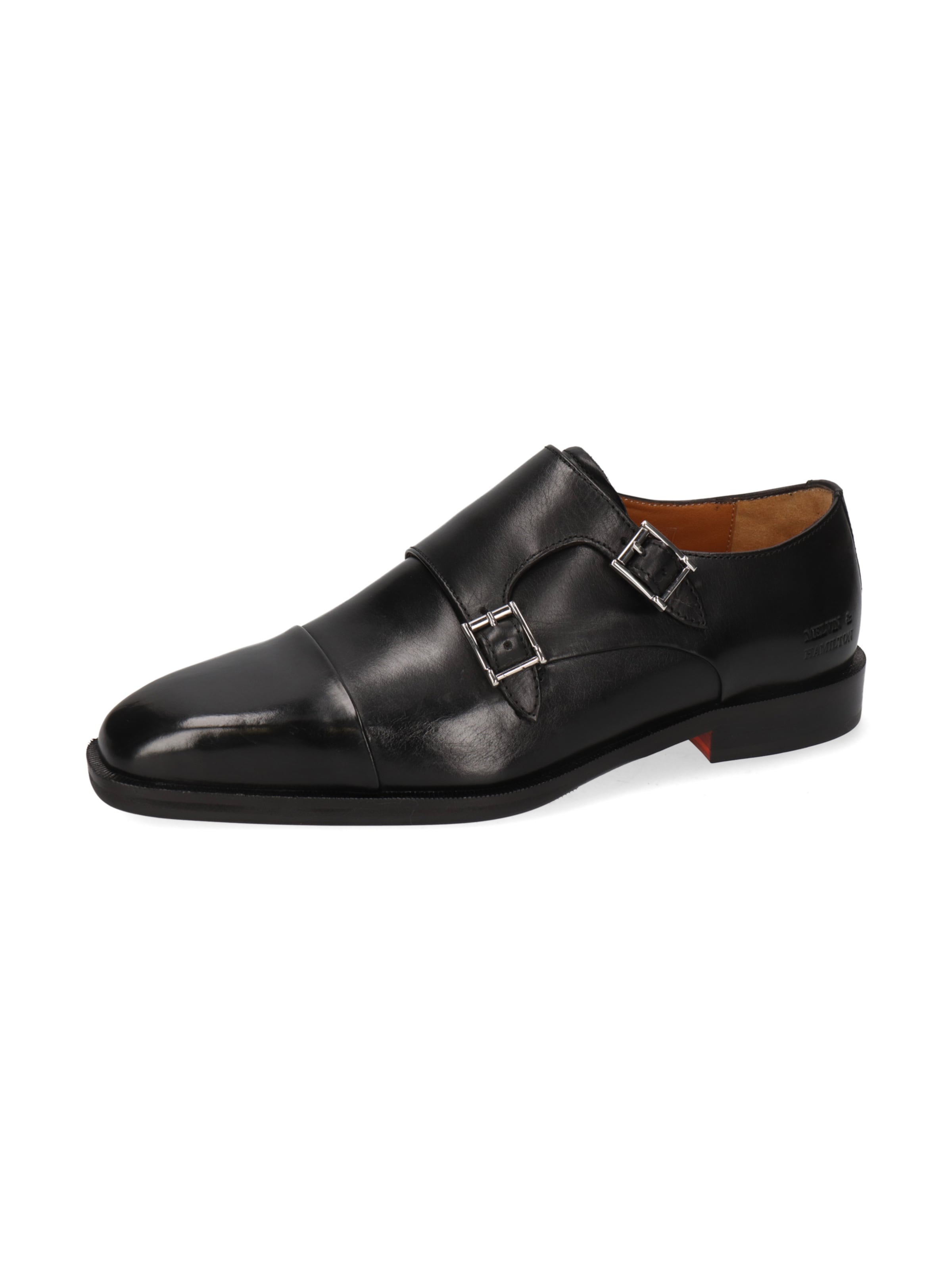 MELVIN & HAMILTON Slipper 'Stefano 2'‌‌‌‌‌‌‌‌‌‌ in Schwarz: Vorderseite