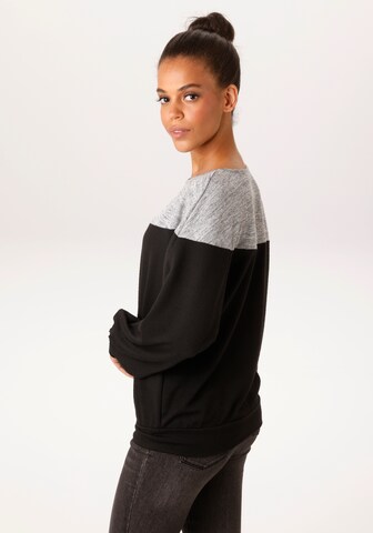 Aniston CASUAL Sweatshirt in Black