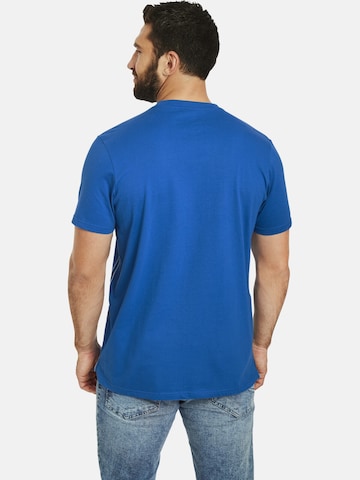 Jan Vanderstorm T-Shirt 'Pitter' in Blau