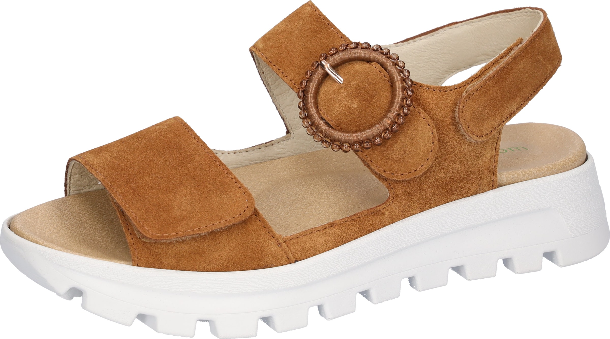 WALDLÄUFER Sandale in Braun: Vorderseite