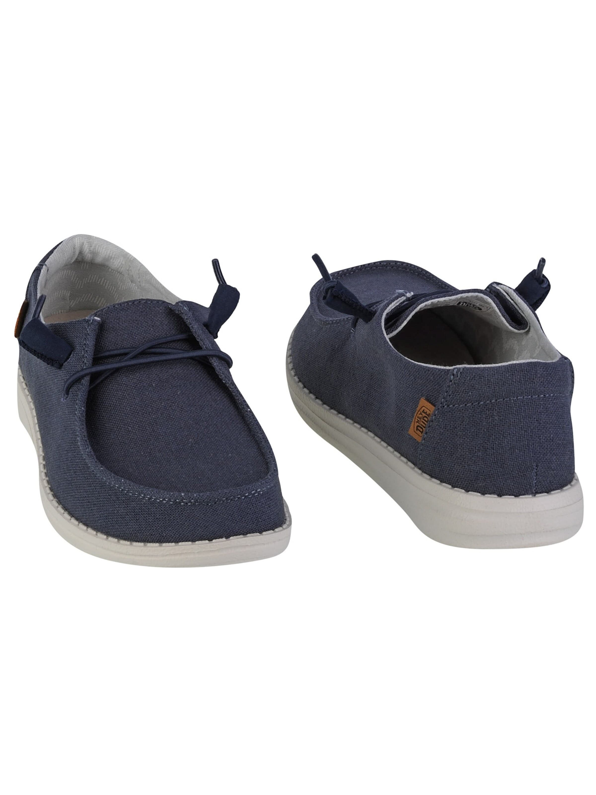 HEY DUDE Mocassins in Blauw
