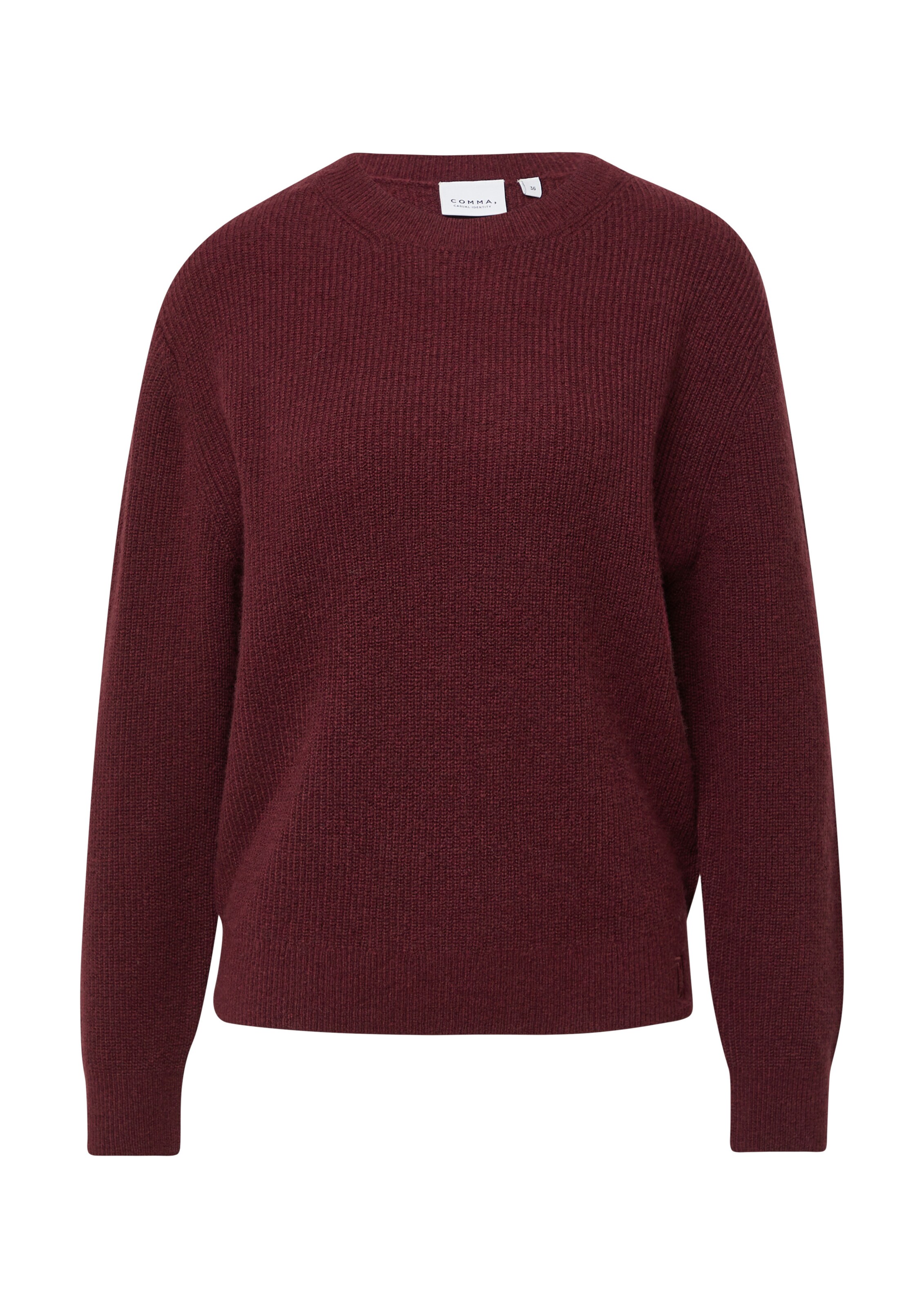 COMMA Trui in Rood: voorkant