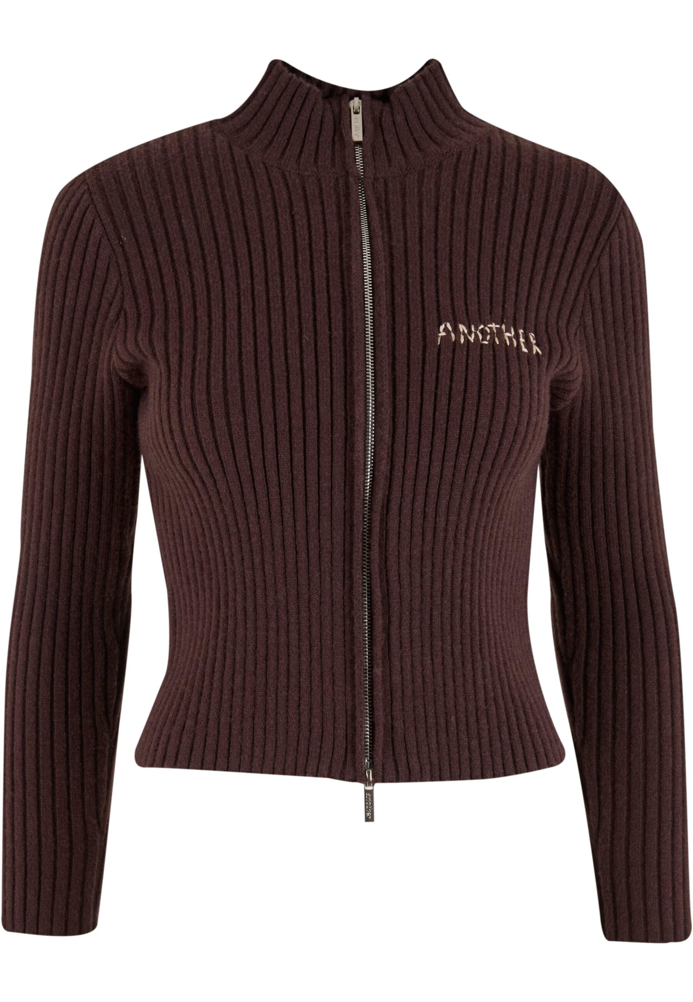 Cardigan Another Cotton Lab en marron : devant