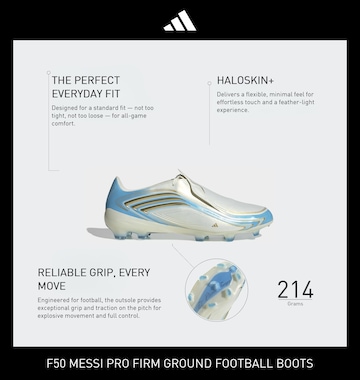 ADIDAS PERFORMANCE Buty piłkarskie 'F50 Messi Pro' w kolorze beżowy