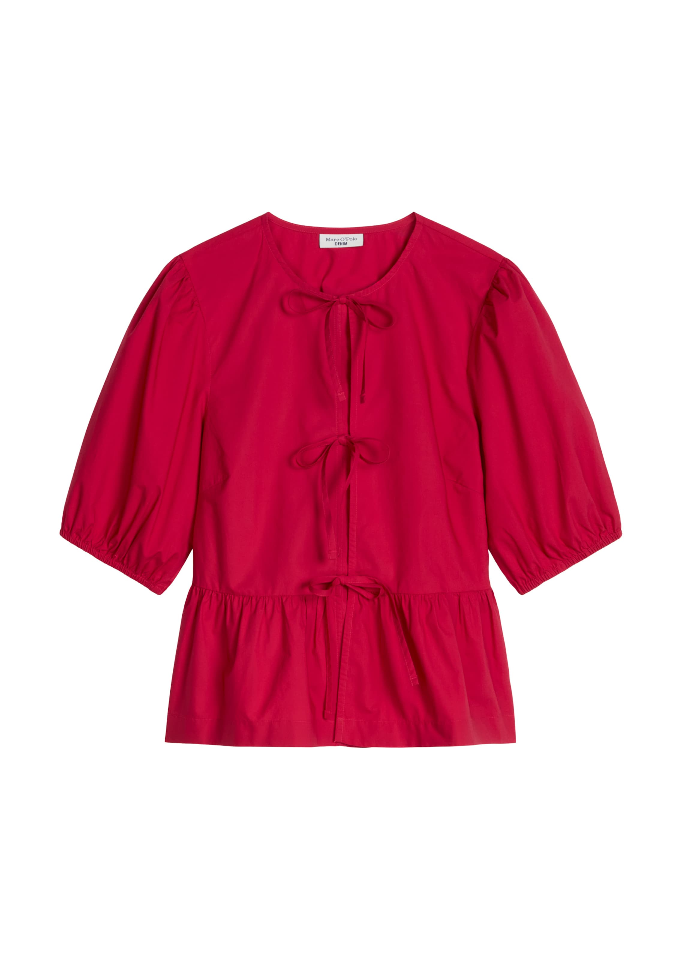 Marc O'Polo DENIM Bluse in Rot: Vorderseite