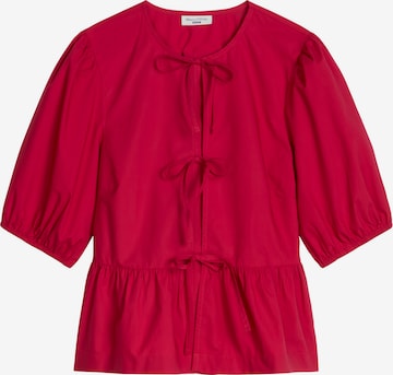 Chemisier Marc O'Polo DENIM en rouge : devant