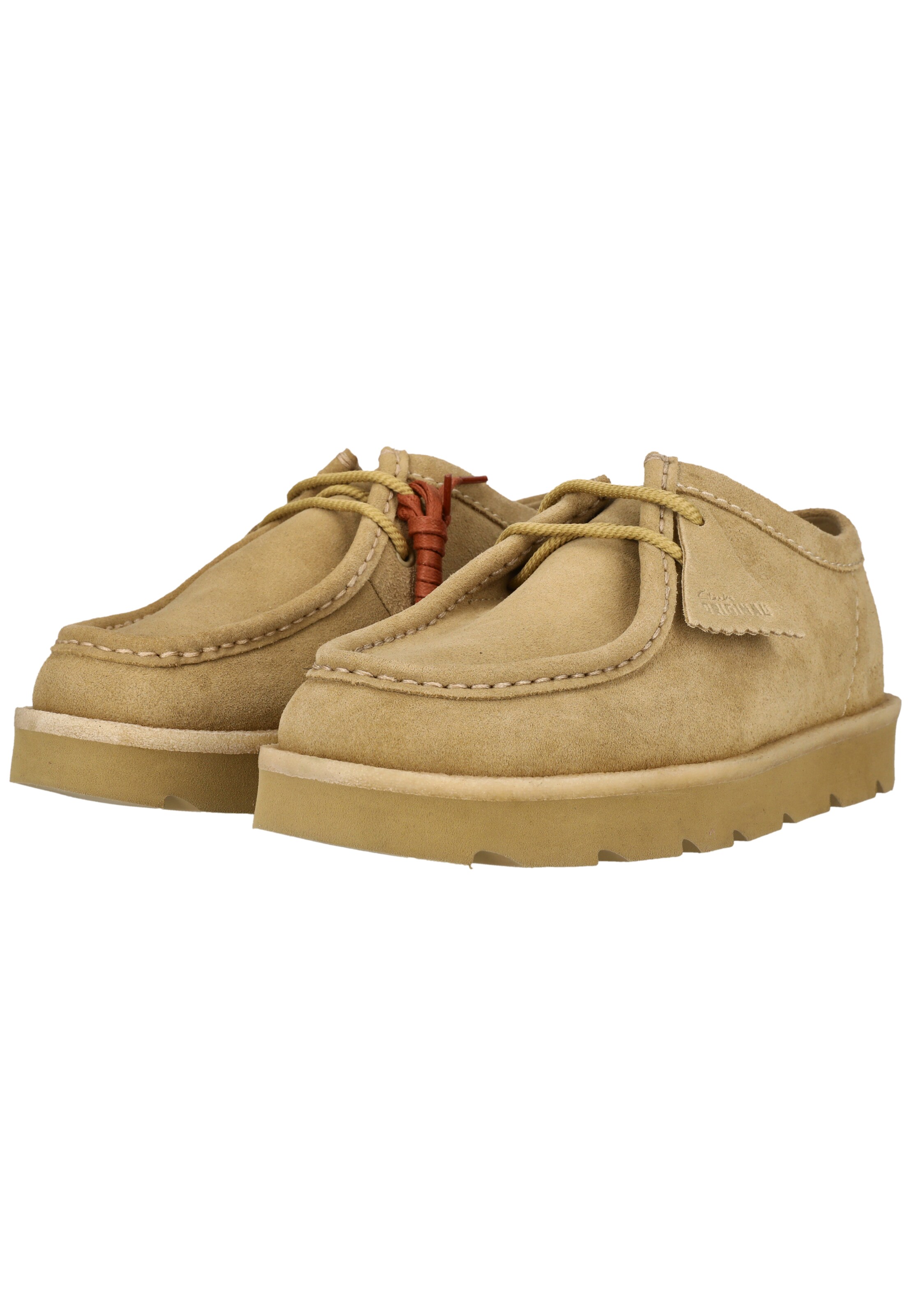 Chaussure à lacets 'Meare Walla' CLARKS en marron