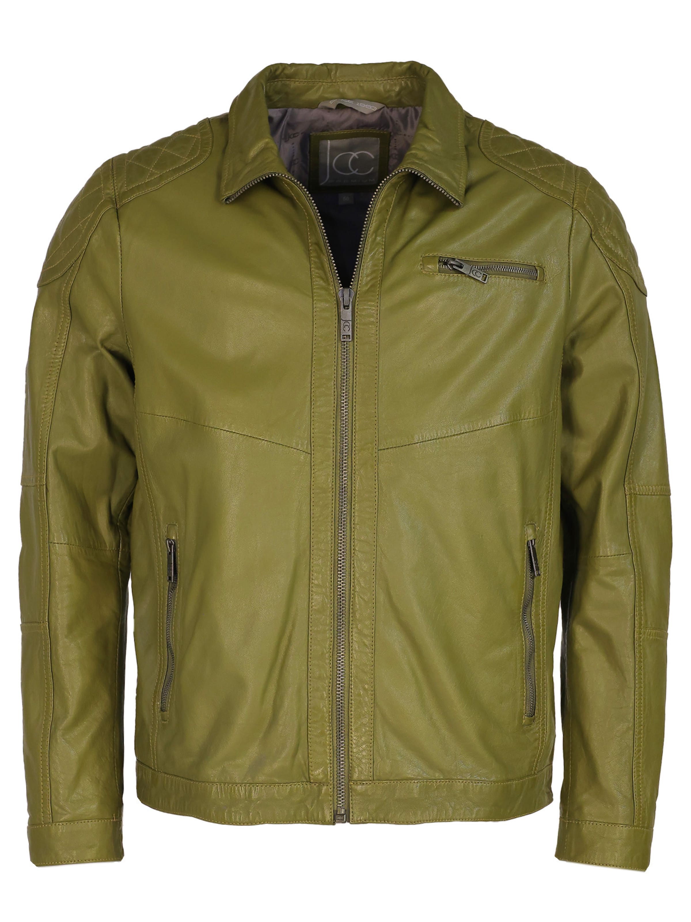 JCC Tussenjas in Groen: voorkant