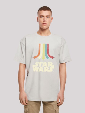 T-Shirt 'Star Wars' F4NT4STIC en gris : devant