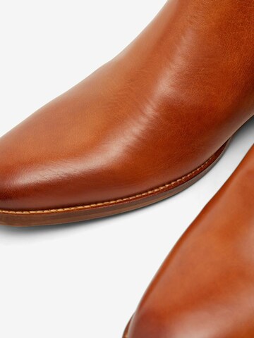 Chelsea Boots Bianco en marron