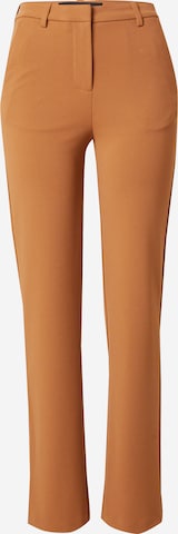 VERO MODA Broek 'ZAMIRA' in Bruin: voorkant