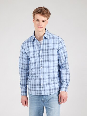s.Oliver Regular fit Overhemd in Blauw: voorkant