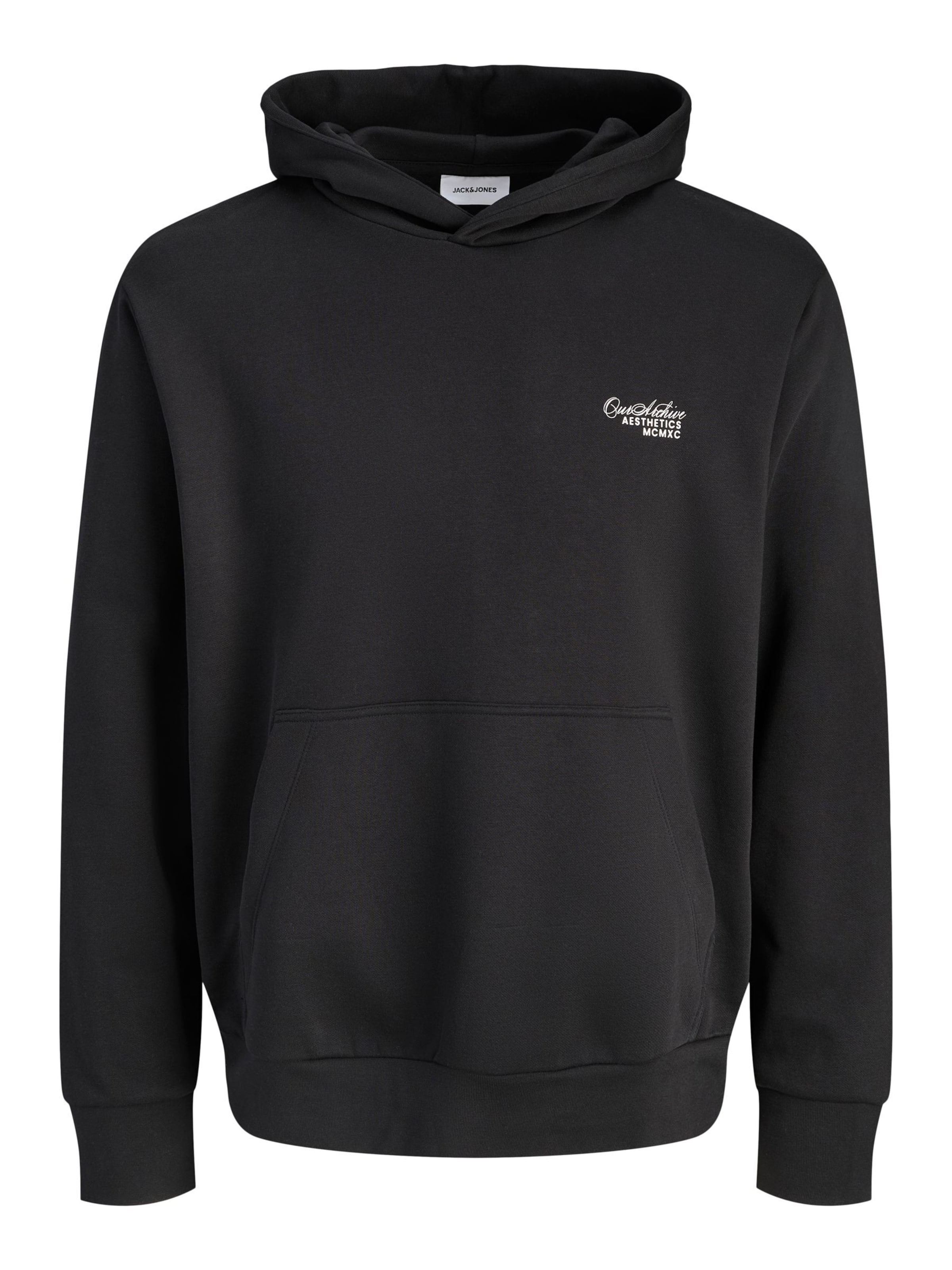 JACK & JONES Sweatshirt in Black: front