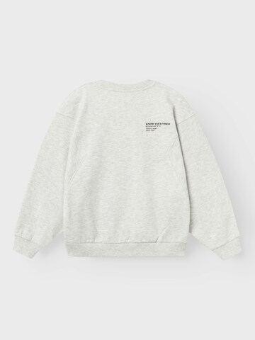 NAME IT Sweatshirt 'NMNakonni' in Grey