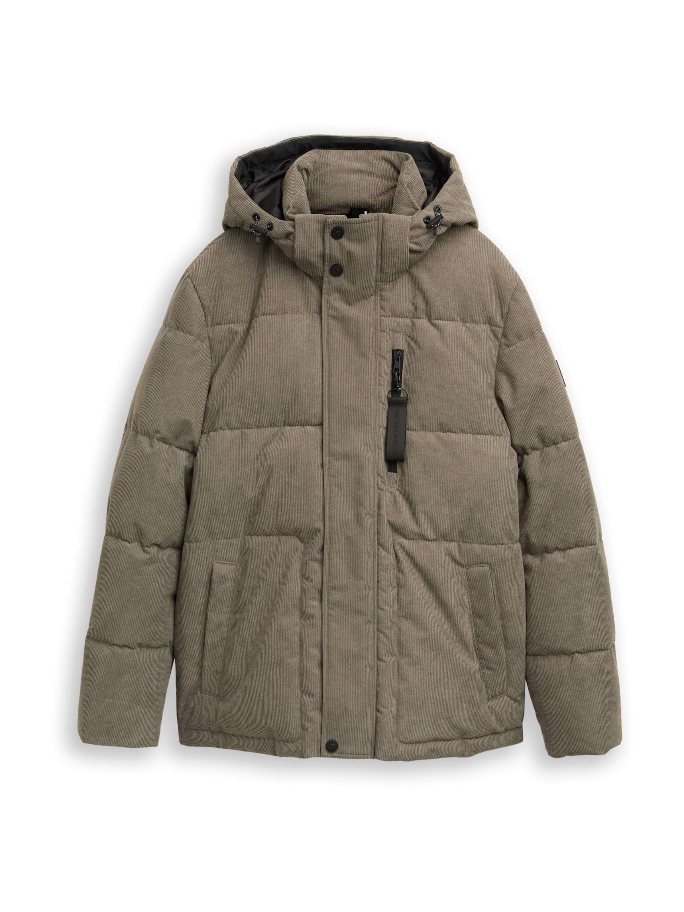 TOM TAILOR Winterjas in Groen: voorkant