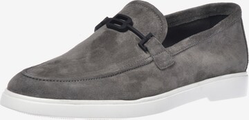 Baldinini Classic Flats in Grey: front