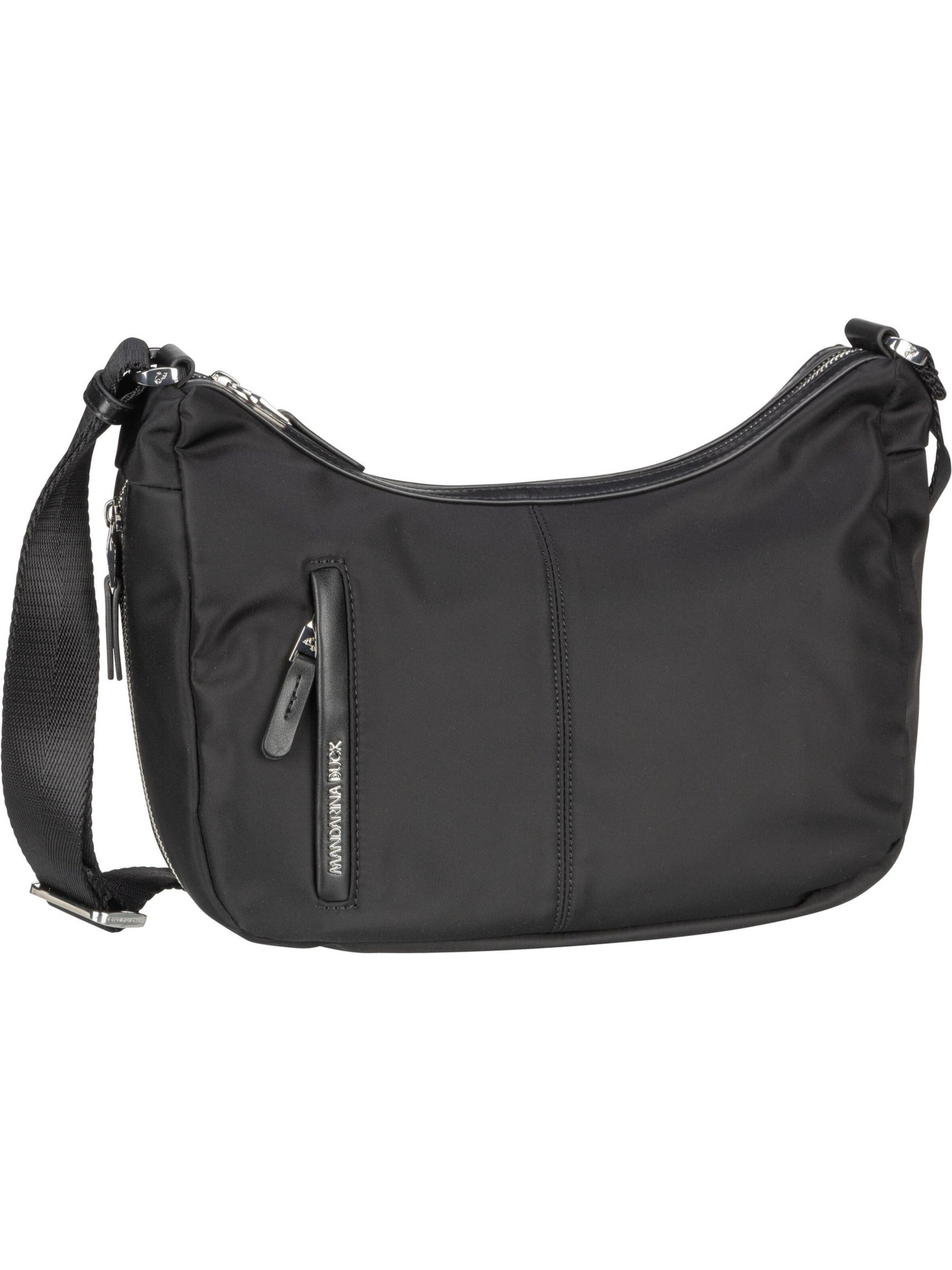 MANDARINA DUCK Crossbody Bag in Black: front