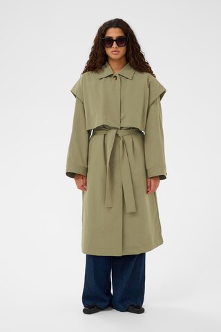 Manteau mi-saison 'SLRowena' SOAKED IN LUXURY en vert