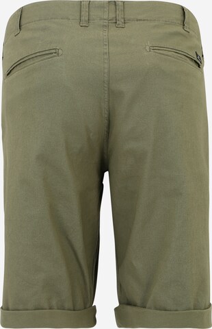 Jack & Jones Plus Regularen Chino hlače 'DAVE' | zelena barva